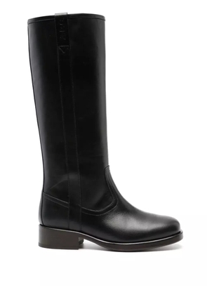 A.P.C. Camraguaise 35mm knee-high boots - Black