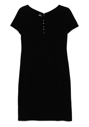 CHANEL Pre-Owned 1996 short-sleeved dress - Black