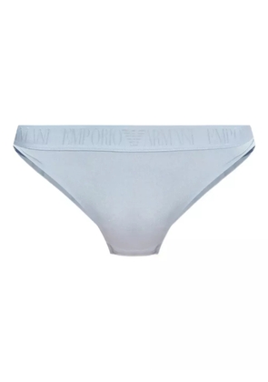 Emporio Armani branded briefs - Blue