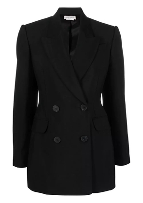 Alexander McQueen double-breasted blazer - Black