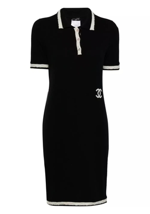 CHANEL Pre-Owned 2004 short-sleeves dress - Black