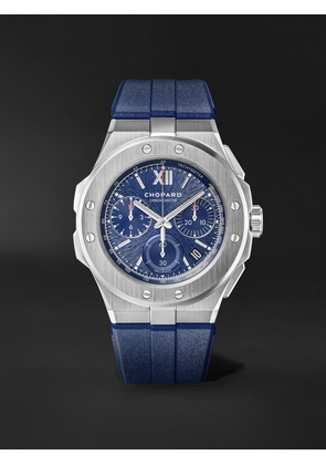 Chopard - Alpine Eagle XL Chrono Automatic 44mm Lucent Steel and Rubber Watch, Ref. No. 298609-3003 - Men - Blue