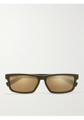 Dior Eyewear - DioRider S2U Rectangle-Frame Acetate Mirrored Sunglasses - Men - Green