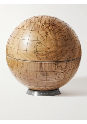Brunello Cucinelli - Walnut Wood and KRION Globe - Men - Brown