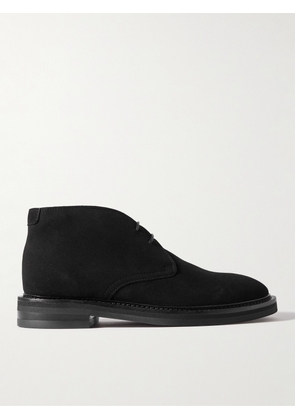Mr P. - Lucien Regenerated Suede by evolo® Desert Boots - Men - Black - UK 7