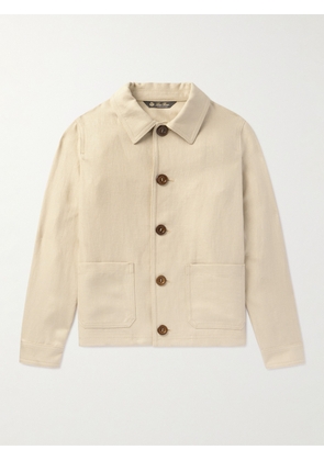 Loro Piana Kids - Jules Antigua Linen Overshirt - Men - Neutrals - Age 2
