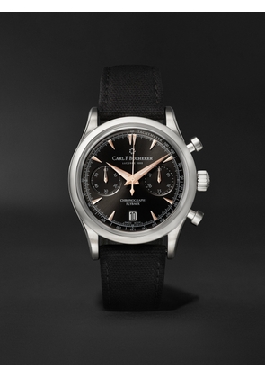 Carl F. Bucherer - Manero Flyback Automatic Chronograph 40mm Steel and Rubber Watch, Ref. No. 00.10927.08.33.01 - Men - Black