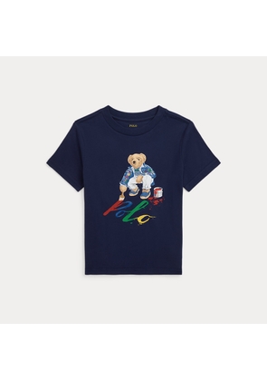 Polo Bear Cotton Jersey T-Shirt