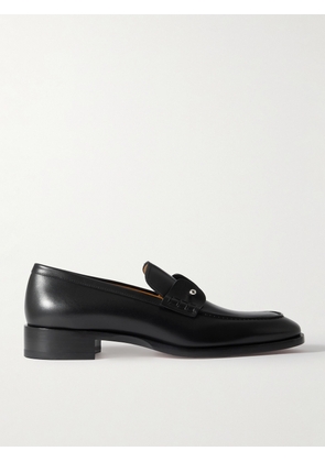 Christian Louboutin - Chambelimoc Leather Loafers - Men - Black - EU 40