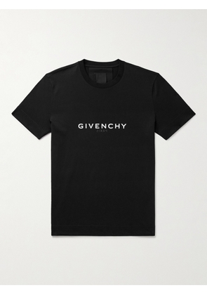 Givenchy - Logo-Print Cotton-Jersey T-Shirt - Men - Black - XS
