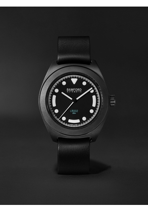 BAMFORD WATCH DEPARTMENT - Land Rover LR002 Limited Edition Automatic Titanium and Rubber Watch, Ref. No. LR002 - Men - Black