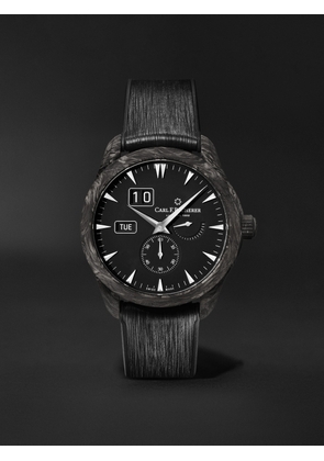 Carl F. Bucherer - Manero Peripheral BigDate Limited Edition Automatic 41.6mm Carbon Fibre and Rubber Watch, Ref. No. 00.10926.16.33.01 - Men - Black