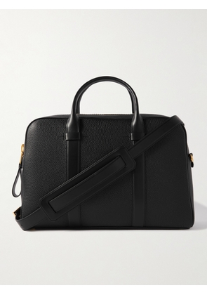 TOM FORD - Buckley Full-Grain Leather Briefcase - Men - Black