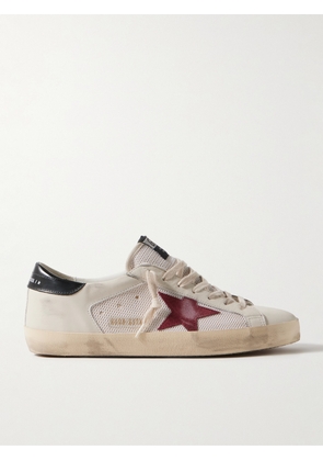 Golden Goose Multicolor Suede And Mesh Running Sneakers