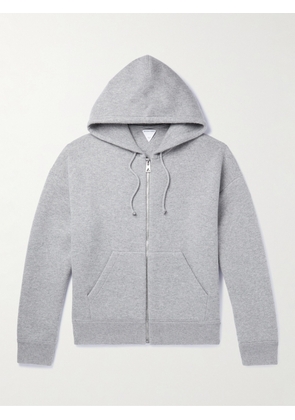 Bottega Veneta - Cashmere-Blend Zip-Up Hoodie - Men - Gray - S