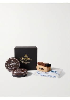 Mr P. - Saphir Medaille d'Or 1925 Shoe Shine Travel Set - Men - Brown