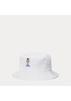 Polo Bear Cotton Twill Bucket Hat