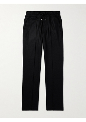 TOM FORD - Straight-Leg Pleated Cashmere Sweatpants - Men - Black - IT 48