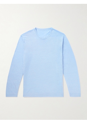 Anderson & Sheppard - Linen Sweater - Men - Blue - S