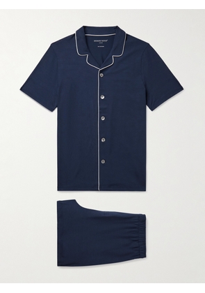 Derek Rose - Basel Stretch-Micro Modal Jersey Pyjama Set - Men - Blue - S