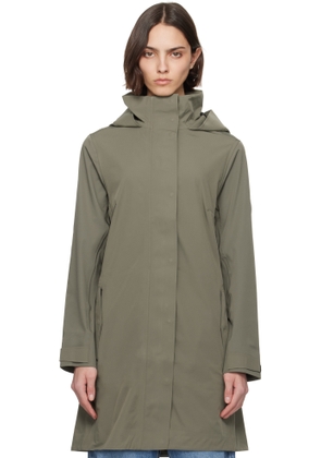 Canada Goose Khaki 'Black Label' Cardero Raincoat
