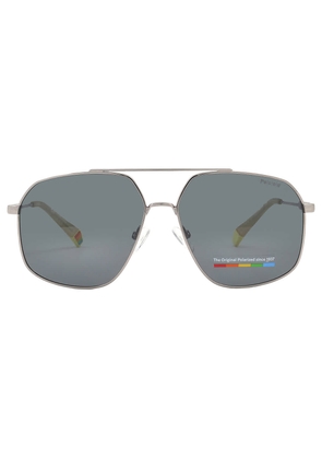 Polaroid Polarized Grey Cat Eye Ladies Sunglasses PLD 6148/S/X 06LB/M9 58