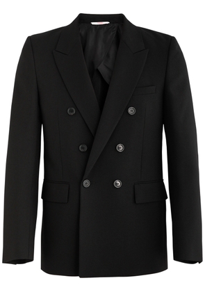Saint Laurent Double-breasted Wool Blazer - Black - 46 (IT46 / S)