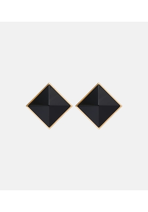 Saint Laurent Pyramid clip-on earrings
