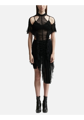 Ruched Low Waist Dress