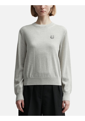 BOLD FOX HEAD PATCH REGULAR JUMPER