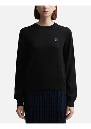 Bold Fox Head Patch Regular Jumper
