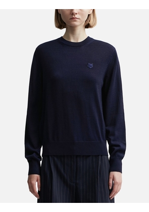 BOLD FOX HEAD PATCH REGULAR JUMPER