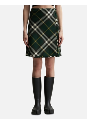 Check Wool Kilt