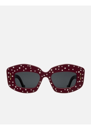 Smooth Pavé Screen Sunglasses