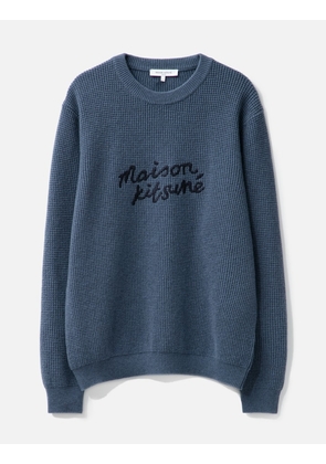 Maison Kitsuné Handwriting Comfort Jumper