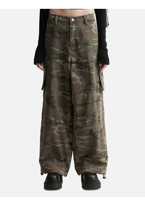 CAMO POCKET CARGO PANTS
