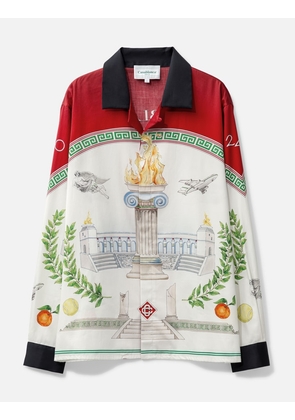 Short Sleeve Cuban Collar Shirt