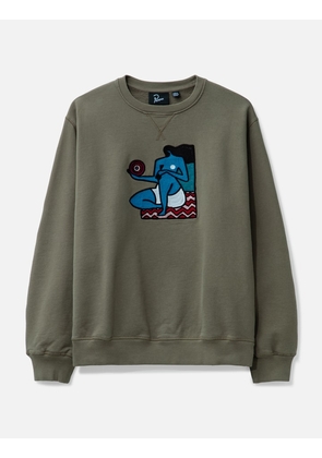 Future visions crew neck sweatshirt