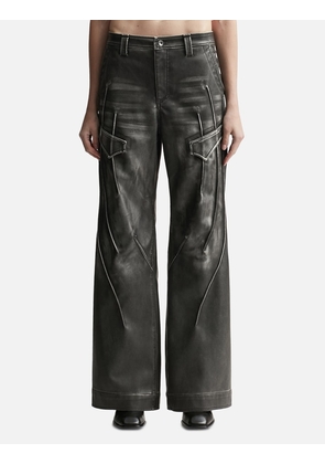 Swamp Faux Leather Pants
