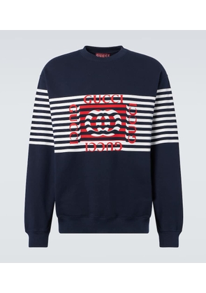 Gucci Logo cotton jersey sweatshirt