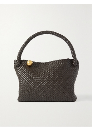 Bottega Veneta - Tosca Intrecciato Leather Shoulder Bag - Brown - One size