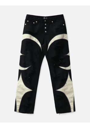 Moonstar Distressed Denim Jeans