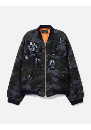 Hommage Embraced 'RIOT RIOT RIOT MA-1 Jacket