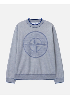 Blurred Emblem Knit Sweater