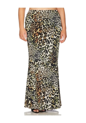 AFRM Tegan Skirt in Brown. Size M. Also in S, XS, XXS.