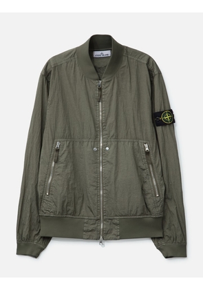 Nylon Metal Bomber Jacket
