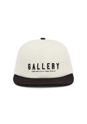 AGOLDE x RSVP Gallery Baseball Cap in White.