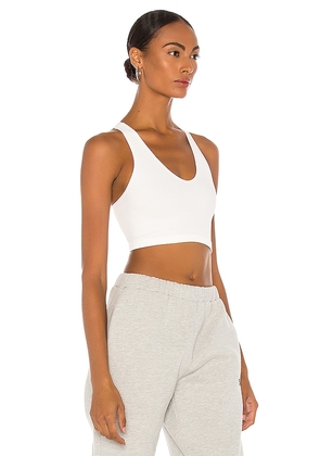 Free People X FP Movement Free Throw Crop Top in White. Size L. Also in M, S, XS.