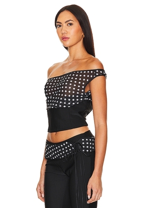 Fait Par Foutch Remi Top in Black. Size L. Also in M, S, XL, XS, XXS.
