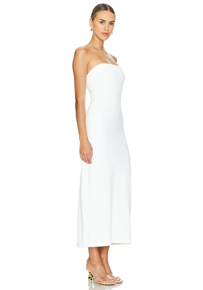 GIGI C Maya Dress in White. Size L. Also in M, S.